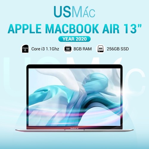 Apple MacBook Air 13" (Tijera, 2020) i3 1,1 GHz 8 GB 256 GBSSD grado A+ Apple Box - Imagen 6 de 7