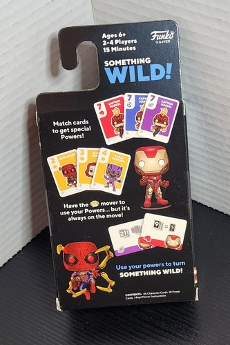 Funko Games Something Wild Card Game Marvel Infinity Saga IRON MAN Age 6+ BNISP - Picture 2 of 8