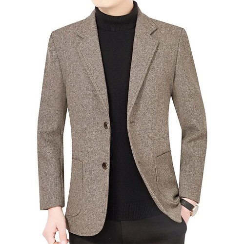 Traje de boda 2025 blazers de alta calidad para hombre versión coreana tendencia de moda - Imagen 29 de 30