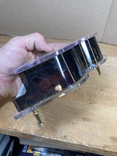 Piano Music Box Translucent Made In Hong Kong - Picture 4 of 10