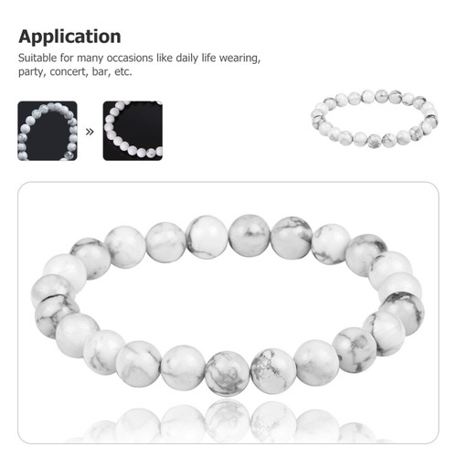Kristall Lose Perlen Mann Miss Verstellbar Elegant Armband Verschleißfest Perlen - Bild 8 von 12
