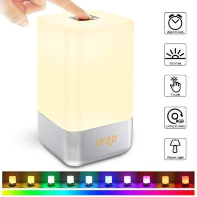 HAOFY SVEGLIA LUCE NOTTURNA LED HAOFY MY-03 WEKE UP LIGHT LED LIGHT