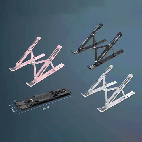 8 Gear Adjustable Foldable Laptop Stand Holder Portable Notebook Support Bas _ou - Photo 10/15