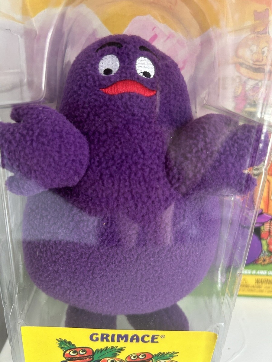 Rare McDonald's Collectible Mcdonaldland Grimace Plush