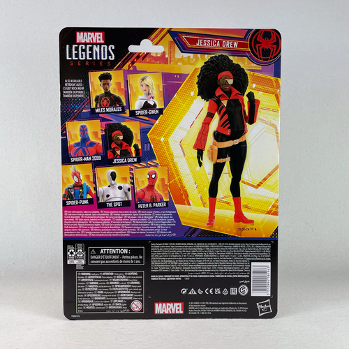 Marvel Legends Jessica Drew Spider-Man 6" Figure - Across the Spider-Verse - Picture 2 of 2