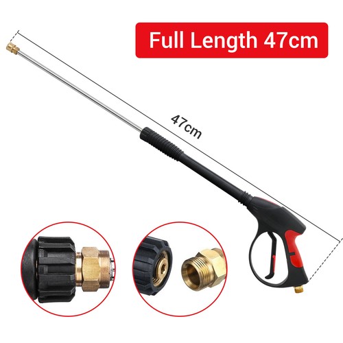 High Pressure 4000PSI Car Power Washer Gun Spray Wand Lance Nozzle and Hose Kit - Picture 11 of 13