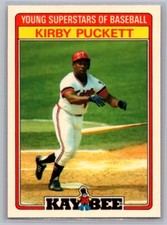 1986 Topps Kay-Bee Young Superstars of Baseball #25 Kirby Puckett