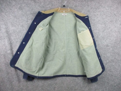 Chaqueta polar para tareas J.Crew Wallace & Barnes extra grande azul índigo forrada - Imagen 3 de 22
