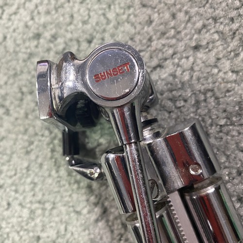 Vintage Sunset 8 Section Elevator Tripod with Case Complete Photography MCM - Picture 3 of 8