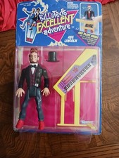 1991 Bill and Teds excellent adventure NEW Abe Lincoln figure and accessories