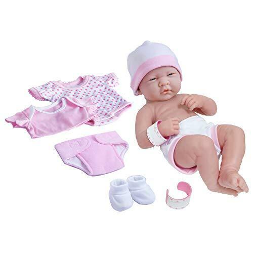 8 piece Layette Baby Doll Gift Set | JC Toys - La Newborn Nursery | 14" - Picture 1 of 7