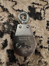 Block Division 600 Lb. Load Swivel Eye Snatch Block Single Sheave 2" Pulley