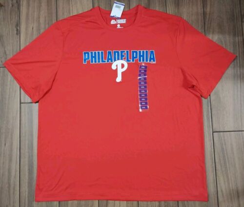 MLB Philadelphia Phillies Seesack und Shirt Größe 2XL rot Konvolut - Bild 3 von 10