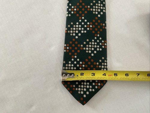 Shiaparelli Burma For Hughes & Hatcher Vintage Dot Tie - Picture 7 of 7