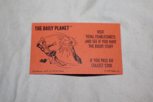 1999 Justice League of America Monopoly Replacement Board Game Pieces *YOU PICK* - Picture 83 of 138