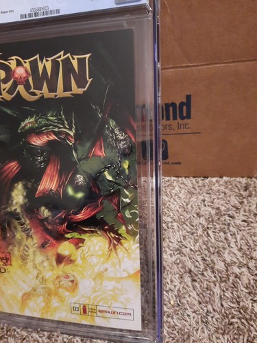 Spawn 123 cgc 9.6 Image 2003 Todd McFarlane Greg Capullo cover story art WP NM - 第 2/11 張圖片