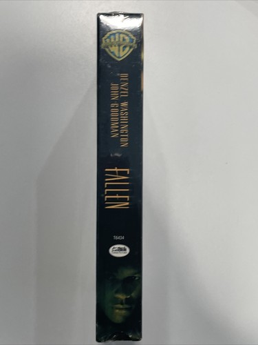 Fallen VHS 1998 Re-Sealed Denzel Washington John Goodman Thriller Pre-Viewed - Foto 4 di 6
