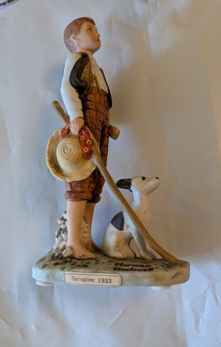 Lot of 5 Norman Rockwell Figurines for Dog Lovers Saturday Evening Post - Picture 4 of 12