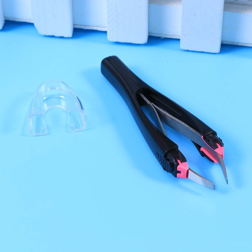 Pinzas automáticas de 2 piezas con clip para cejas madre deplume autorretráctiles - Imagen 6 de 12