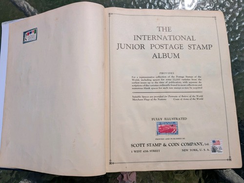 international junior postage stamp album 1930 - 第 6/24 張圖片