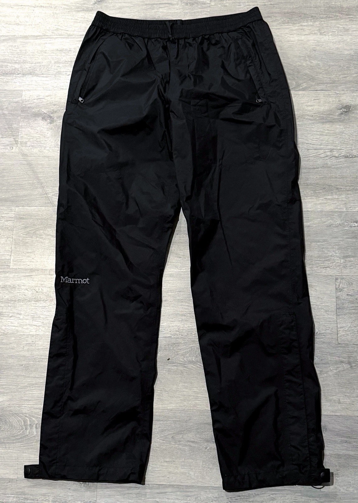 Marmot PreCip Eco Rain Pants Men's Large Black Zip Ankle Hiking WaterMen's Pants
Opens in a new wind