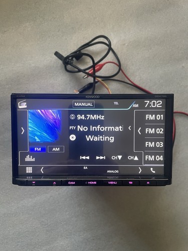 KENWOOD DDX795 TOUCH SCREEN Apple-Android CarPlay Bluetooth Usb Cd/Dvd - Picture 1 of 24