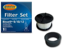 Vacuum Cleaner Filter Designed to Fit Bissell 9/10/12 HEPA Pleated Micro Inne...