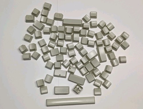 Leopold FC750R 86-Key Blank Double Shot Keycap Set – Beige/Gray, MX Compatible - Picture 2 of 5