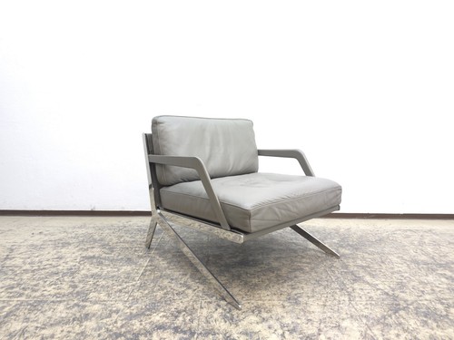 De Sede DS 60 Armchair Grey Designer Chair Leather Chair Chair Desede Modern Top - Picture 11 of 18