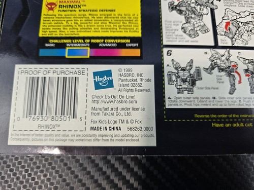 Beast Wars / Machines Transformers Card Backs Cartone *senza figurine* Lotto - Foto 15 di 15