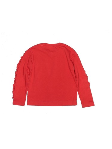 Crewcuts Outlet Girls Red Pullover Sweater 10 - Picture 2 of 2