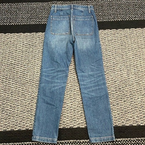 Madewell Jeans Women’s Size 26 Full Length Classic Straight Medium Wash Boho Y2K - Picture 2 of 7