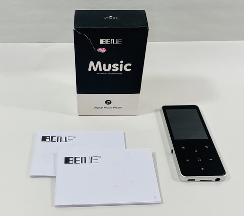 Benjie K11 MP3 Digital Music Player 8GB + sd card slot videos pics FOR PARTS - Picture 1 of 9