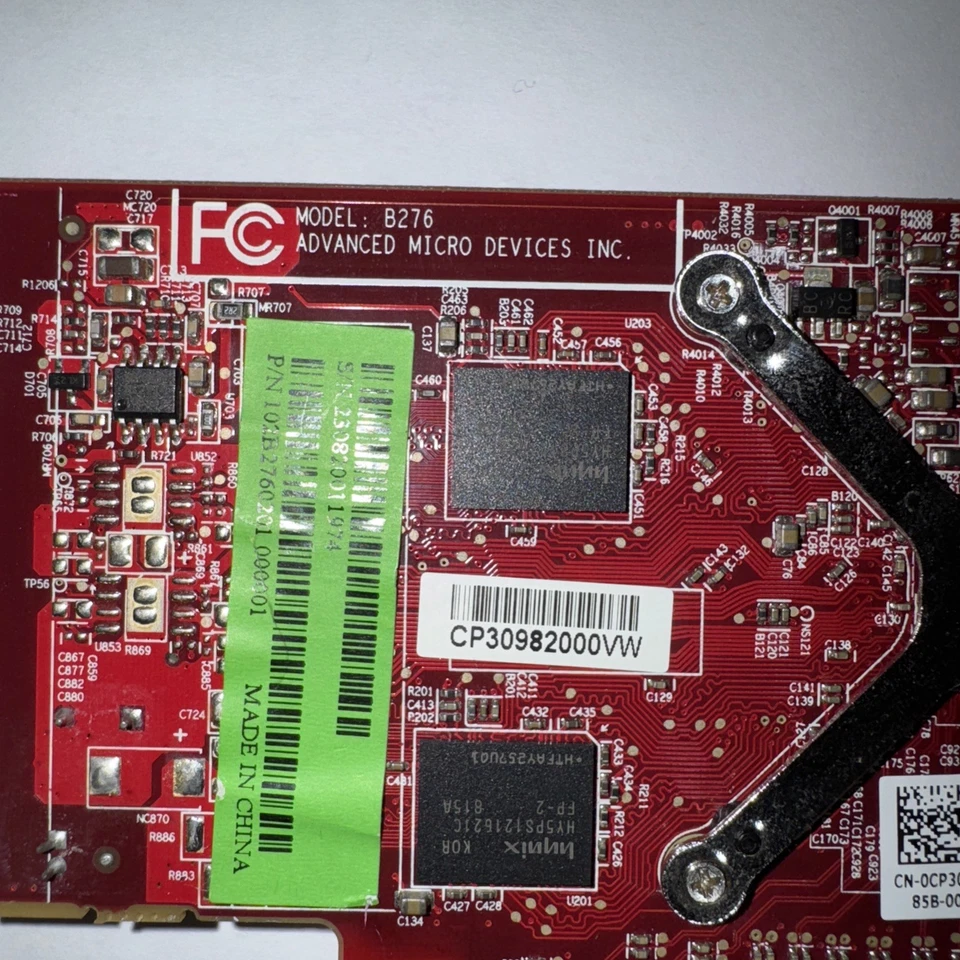 Dell ATI Radeon HD 3450 256MB Low Profile PCIe DMS-59 Video Card Y103D AMD B276 - Image 3 of 4