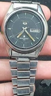 Vintage Of Seiko 5 Automatic Men Watch Day Date Japan Made 7009-3131