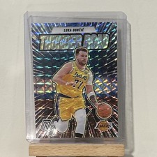 2024-25 Panini Mosaic Thunder Road Luka Doncic #1 Silver Mosaic Prizm Lakers