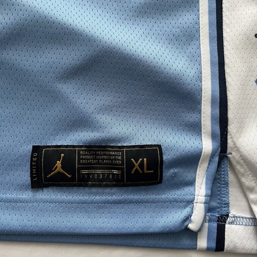 Air Jordan Elite North Carolina Tar Heels Vince Carter Jersey Size Men's XL - Picture 7 of 9