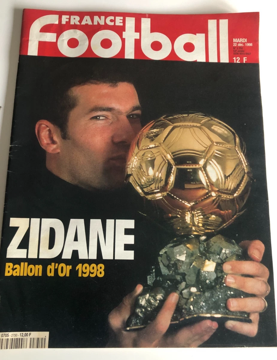 Lot Journaux France Football Coupe Du Monde 1998 Equipe De France Zidane