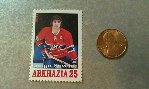2017 NHL HOCKEY Players RARE Hockey Stamps HOF ABKHAZIA 25 EUROPEAN YOU PICK - Picture 92 of 108