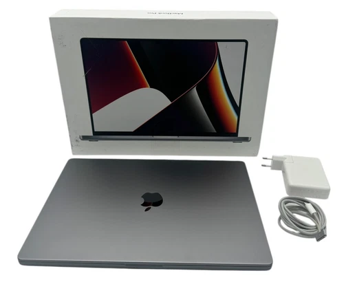 MacBook Pro 16" M1 Max 10C CPU 32C GPU 32GB 1TB Space Grey QWERTZ MwSt 95%