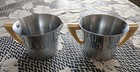 Vintage Chase Aluminum Sugar Creamer Set 1930s Bakelite Handles?