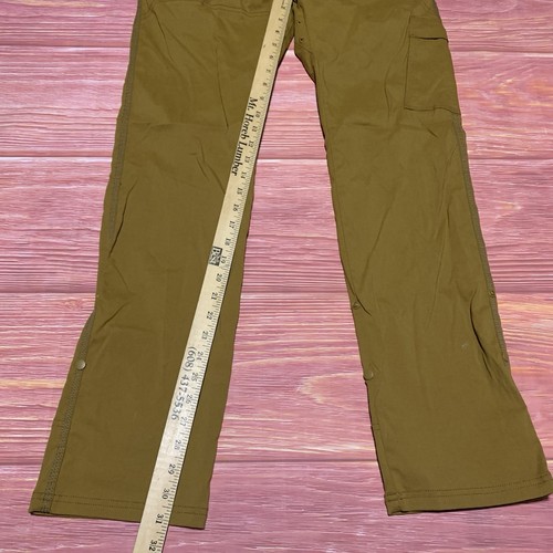 prana straight fit 32x32 Outdoor Hiking Pants, Yellow - Picture 3 of 11