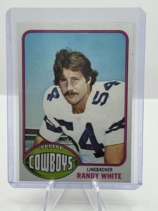 1976 Topps #158 Randy White Dallas Cowboys - light edge wear