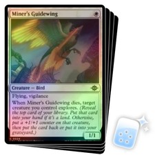 FOIL MINER'S GUIDEWING X4 The Lost Caverns Of Ixalan LCI Magic MTG MINT CARD