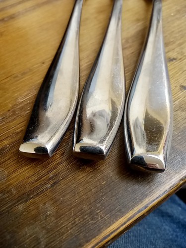 Towle Stainless Symphony 7 7/8" Dinner Forks (Set Of 3)  POB1 - Picture 2 of 3