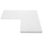 1 Set Küche Home Eckregal Haushalt Eckregal Lagerregale Wandregale