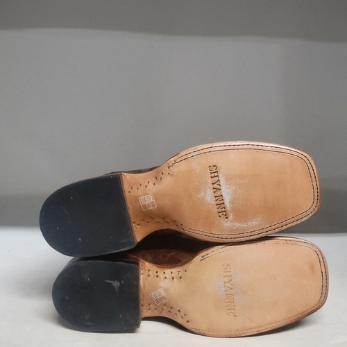 Shyanne Lasy Western Boot Brown Women's Size 7.5M - Picture 8 of 10