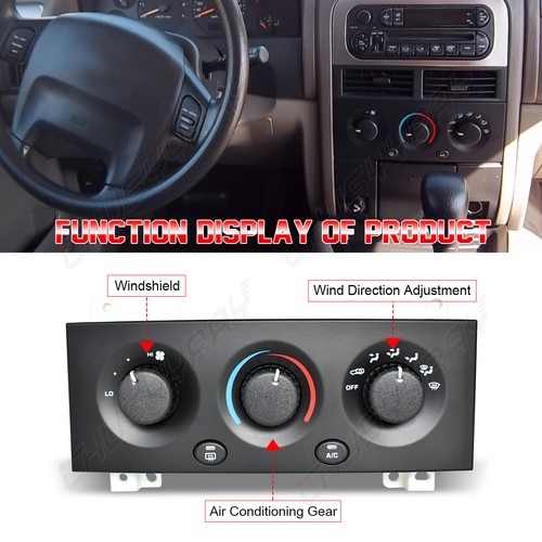 Climate Control Module 599-226 55115904AB For Jeep Grand Cherokee 2002 2003 2004 - Picture 5 of 19