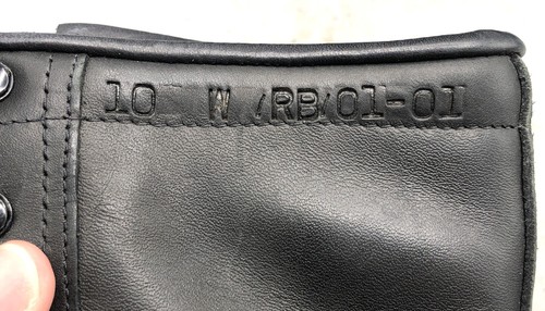 Rocky's schwarze Kampfstiefel Herren Größe 10 W RB/01-01 - Bild 3 von 4