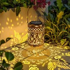 Hummingbird Gifts for Women Mom Solar Lanterns Outdoor Decor Metal Hanging So...